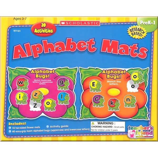 

Scholastic Inc. Alphabet Learning Mats. Scholastic Inc.. ISBN:9780545301923