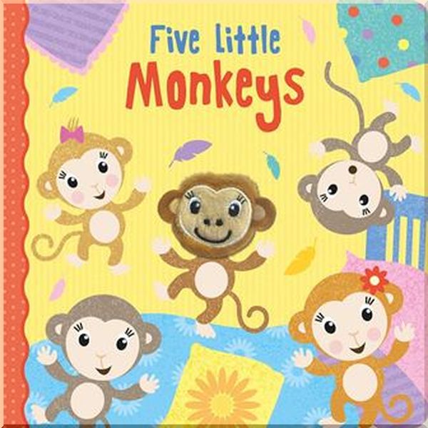 

Imagine That Finger Puppet Books: Five Little Monkeys. Jenny Copper, Carrie Hennon. ISBN:9781789581584