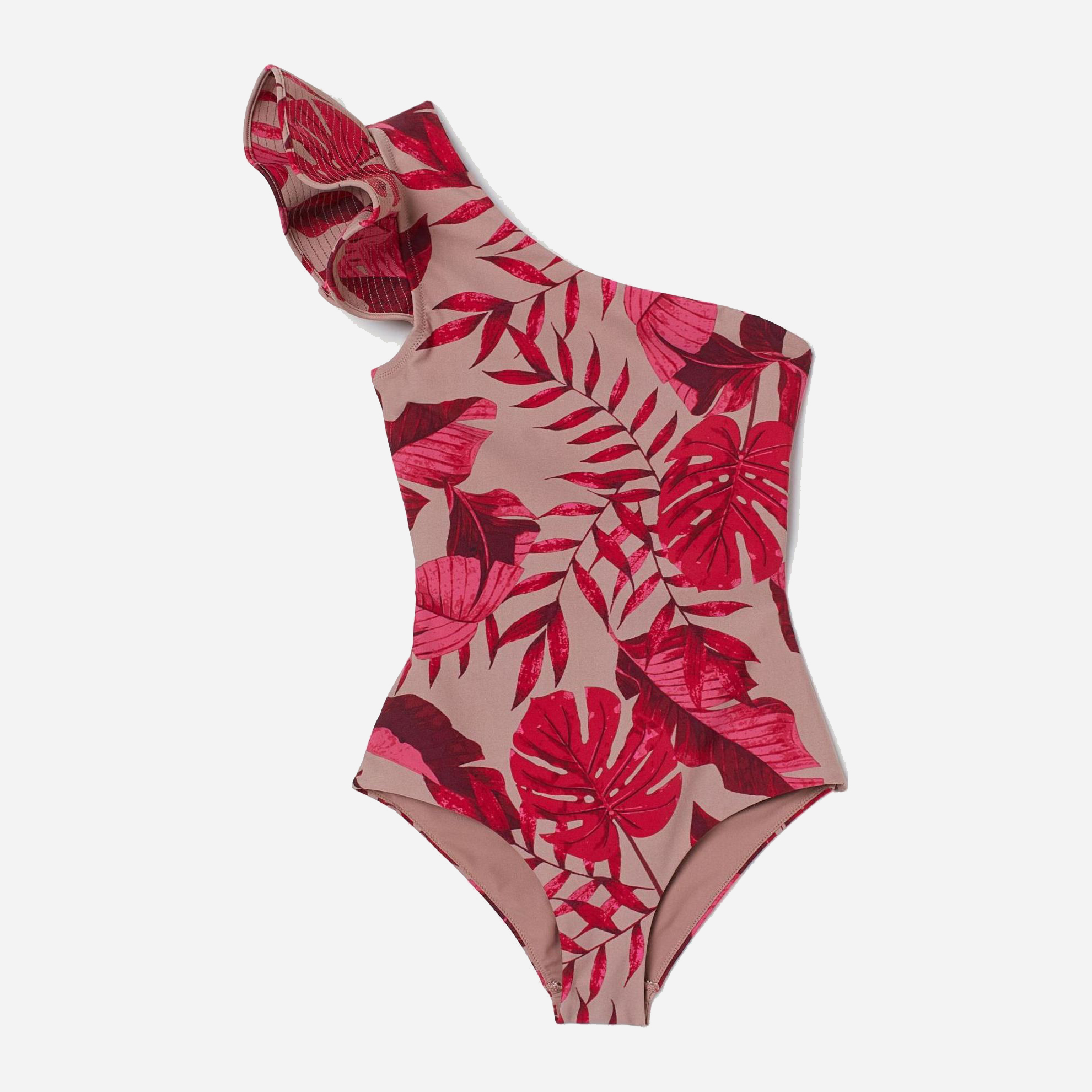 

Купальник слитный женский H&M 04-0856711-001 40 Розовый