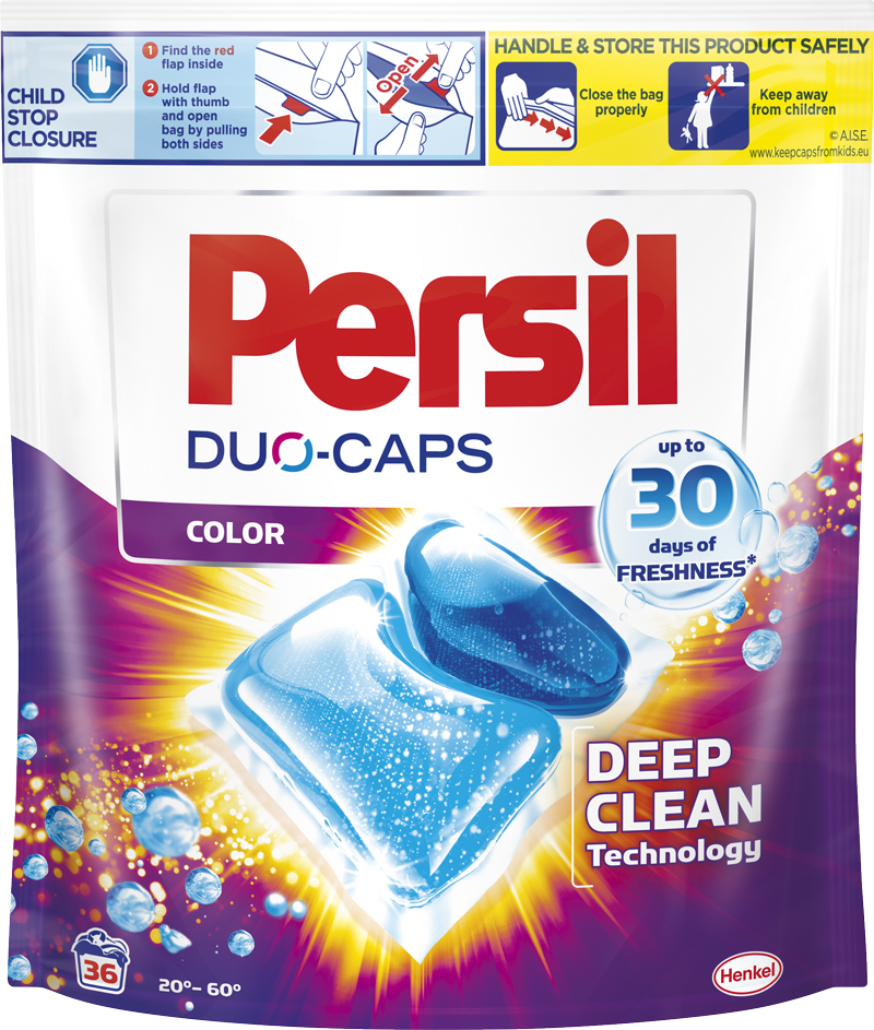 

Дуо-капсулы для стирки Persil Эксперт Колор 36 шт.