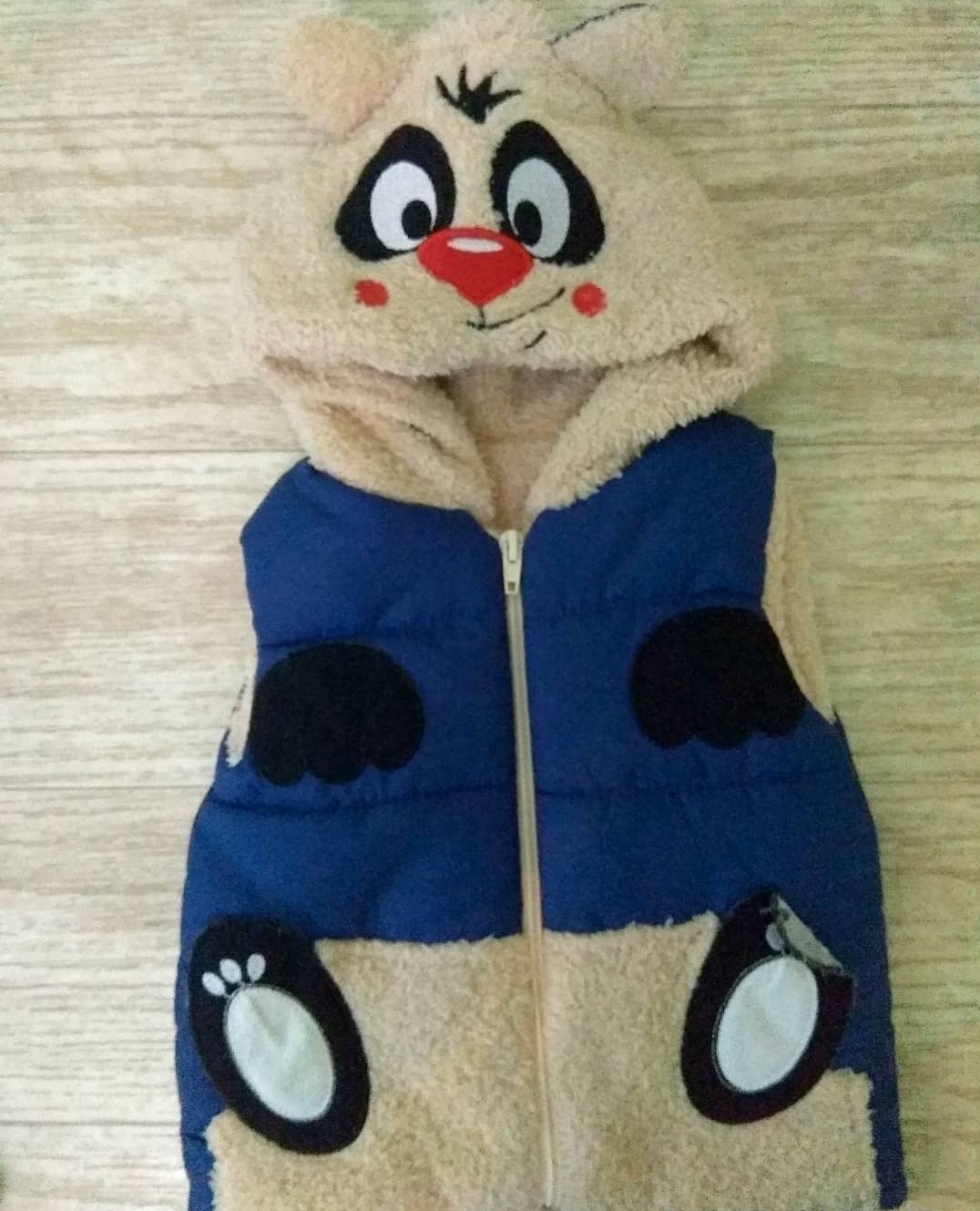 

Жилет RC Crispy 253 74-86 см Темно синій з бежевим (2000253)