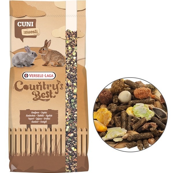 

Корм для кроликов Versele-Laga Hobby Plus Cuni Fit Muesli зерновая смесь 20 кг (5410340510001)