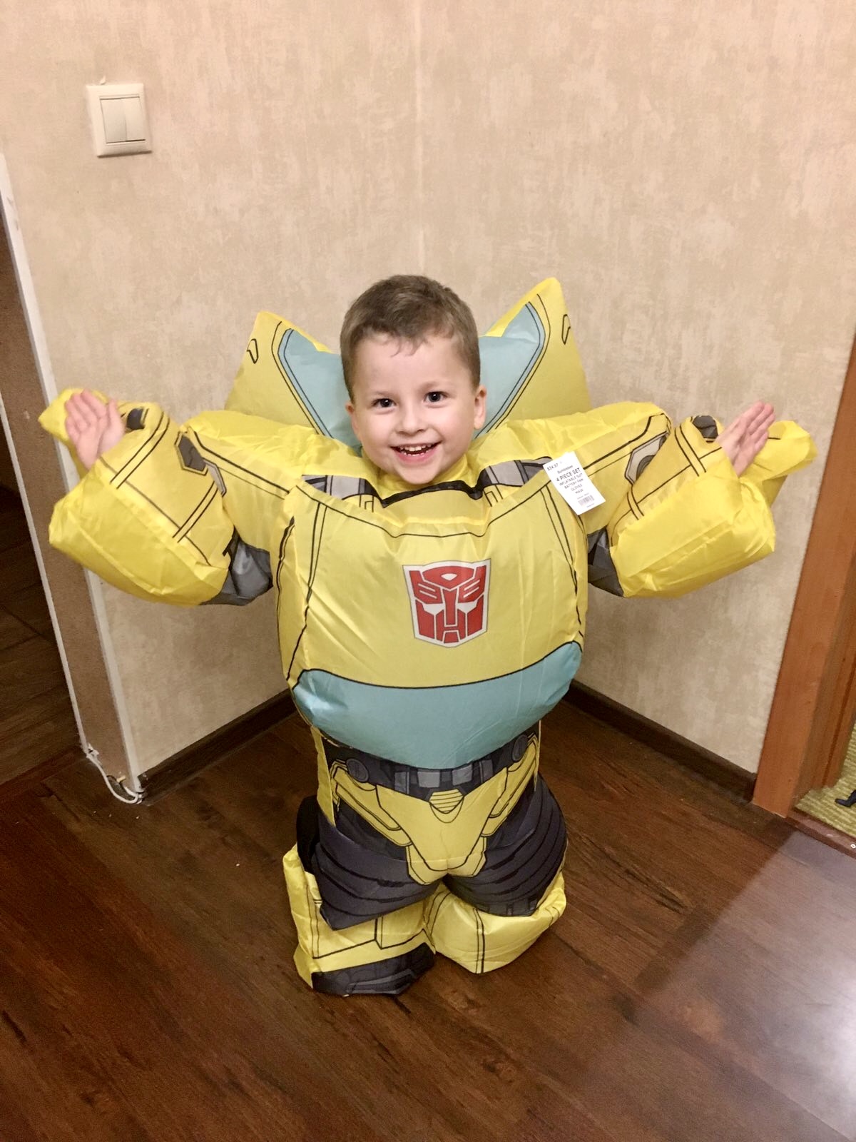 Детский костюм трансформера БамблБи
