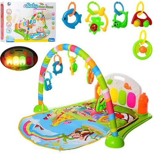 

Коврик для младенца музыкальный развивающий 6016-2 Baby Play Gym