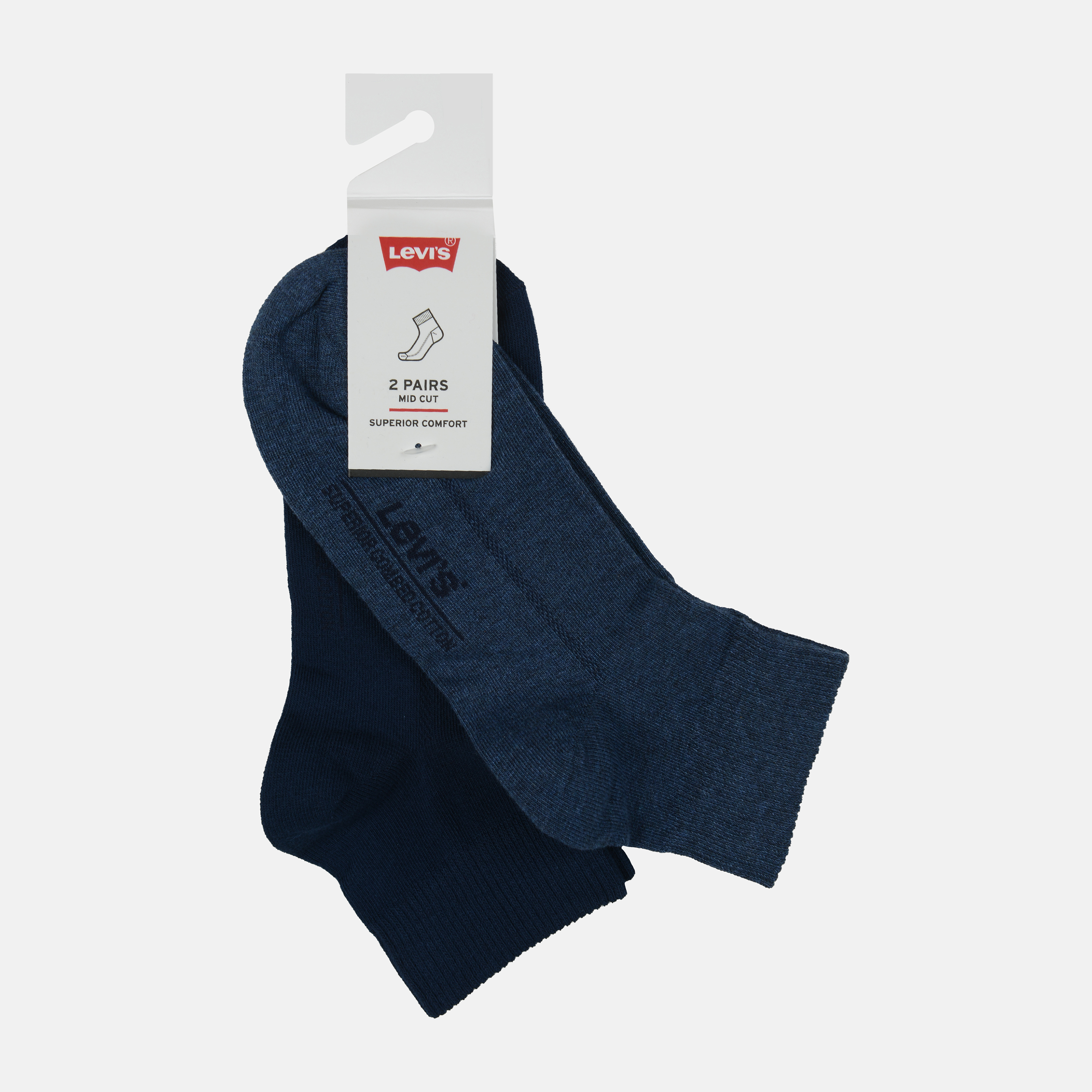 

Набор носков Levi's 993052001-460 - 2 пары Denim Blue, Набор носков Levi's 993052001-460 39-42 2 пары Denim Blue