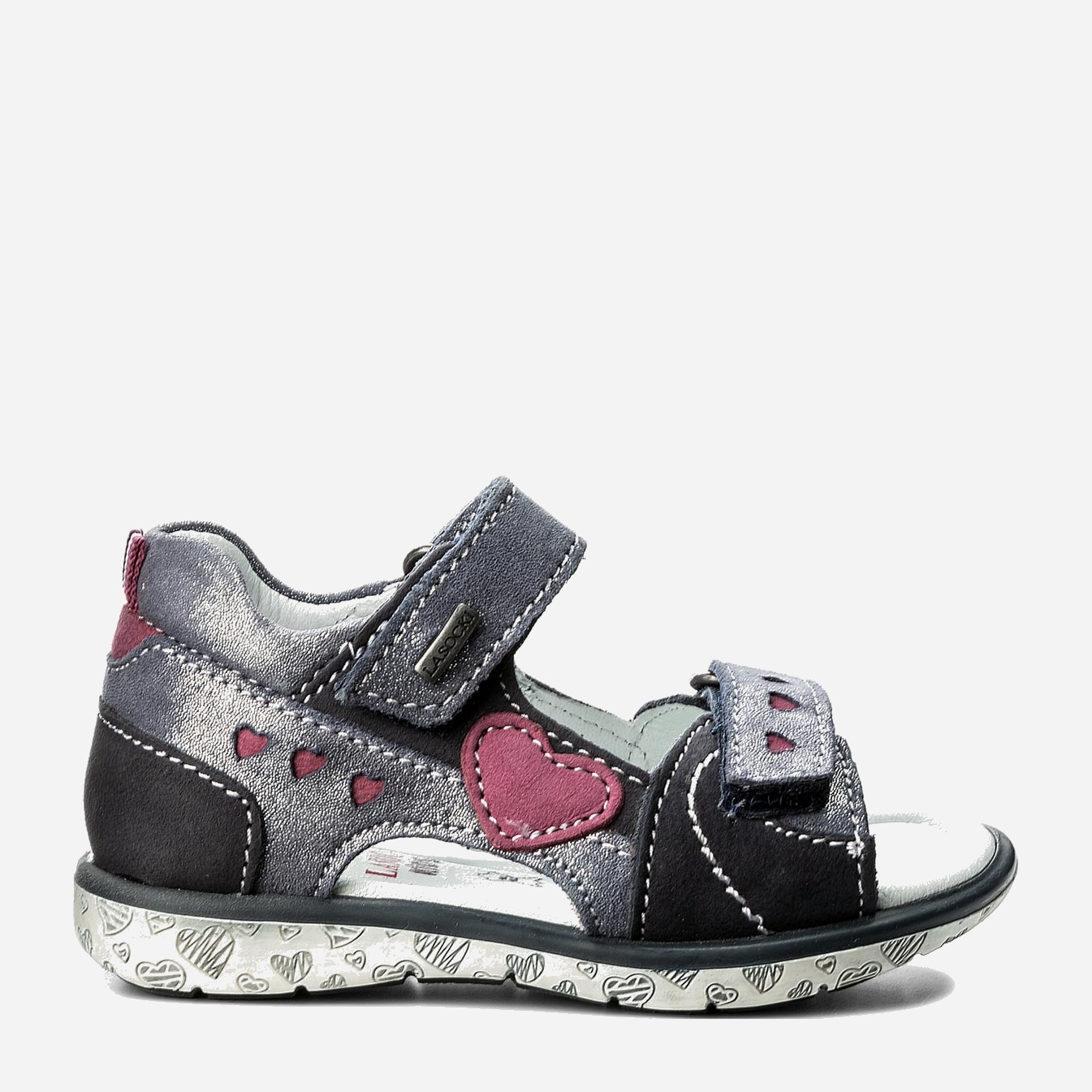 

Босоножки кожаные Lasocki Kids CI12-2854-01 24 Серые