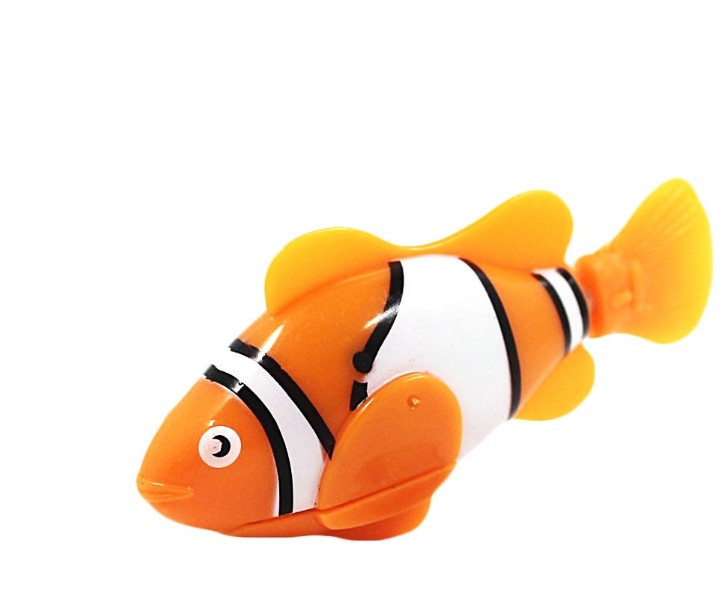 

Интерактивная роборыбка Nano Fish JH6601 Оранжевая. Немо