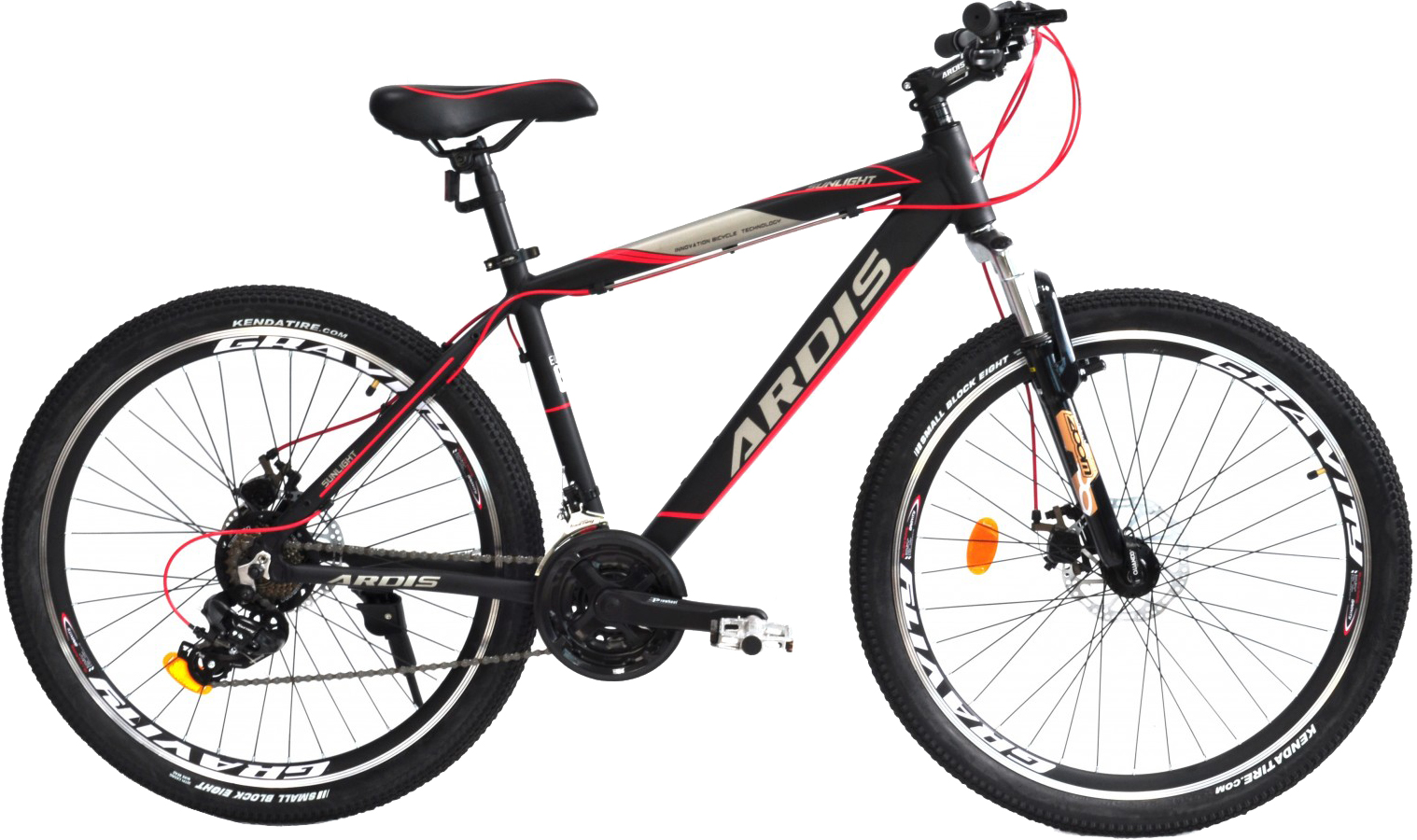 

Велосипед Ardis Sunlight 26" 13" 2019 Черно-красный (0155)