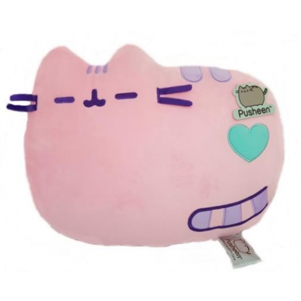 

Мягкая игрушка, подушка Кот Пушин Pusheen. Оригинальная лицензия 35x28x8 см (5051516803529)