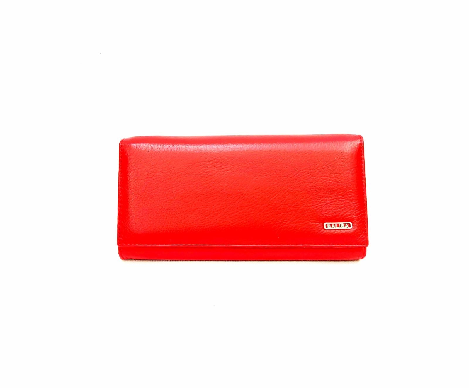 

Кошелек кожаный женский Bаlisa с внутренней монетницей 19.5х9,5см SKU 00085 Красный