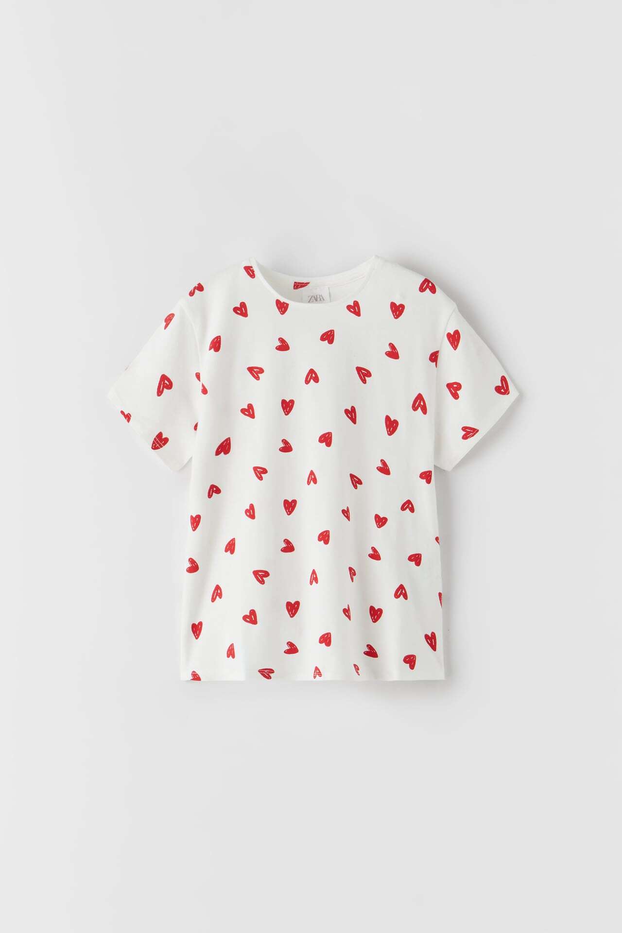 

Футболка c принтом Zara SP507 140 см Білий, червоний (P-6910806230836)