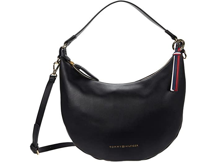 

Жіноча сумка TOMMY HILFIGER EVA Hobo Black