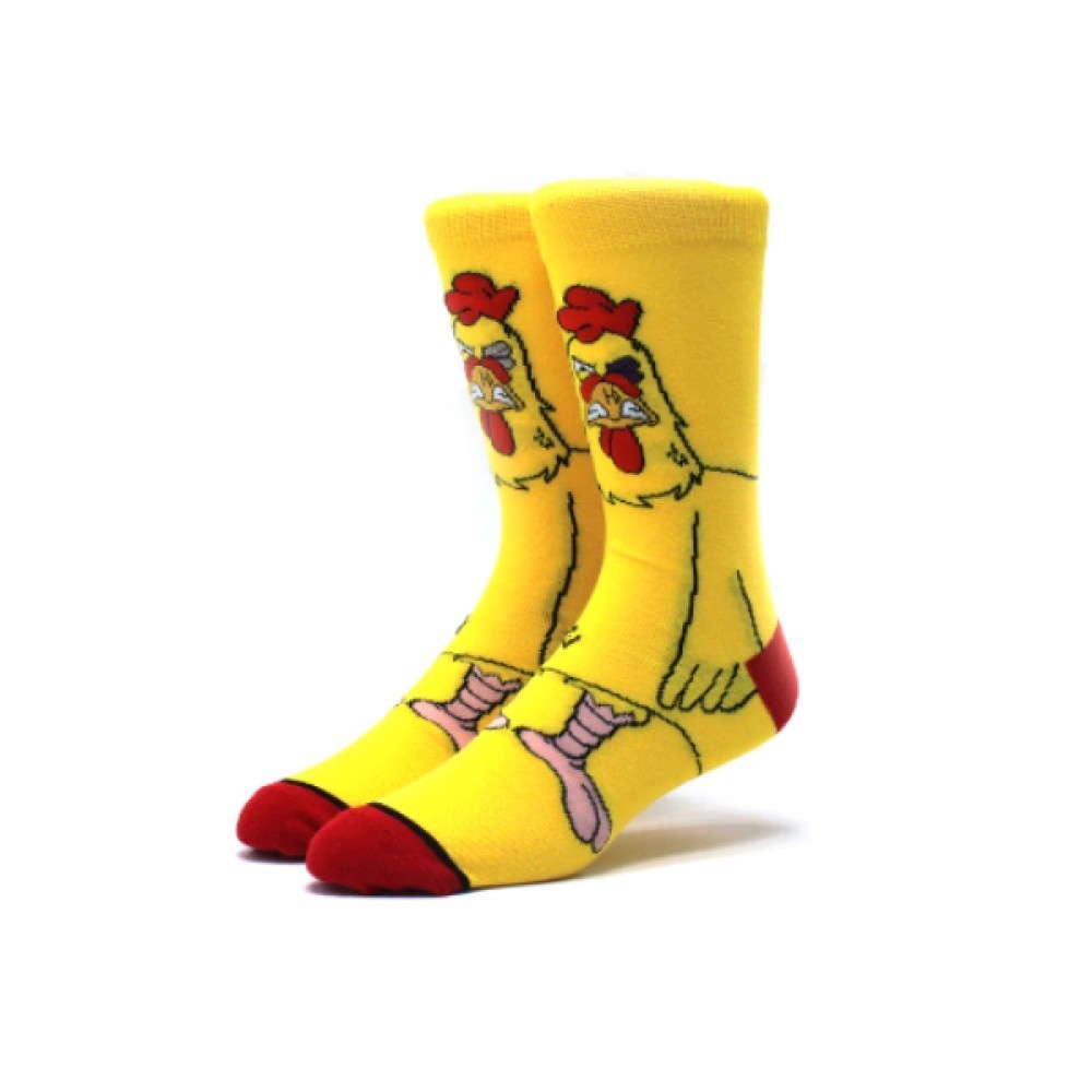 

Высокие носки с принтом Петух Эрни 39-44 0293