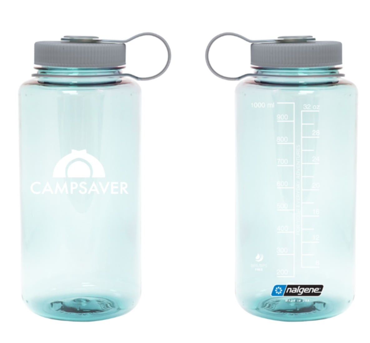 

Фляга для воды Nalgene Wide Mouth 1L (Campsaver Platinum)