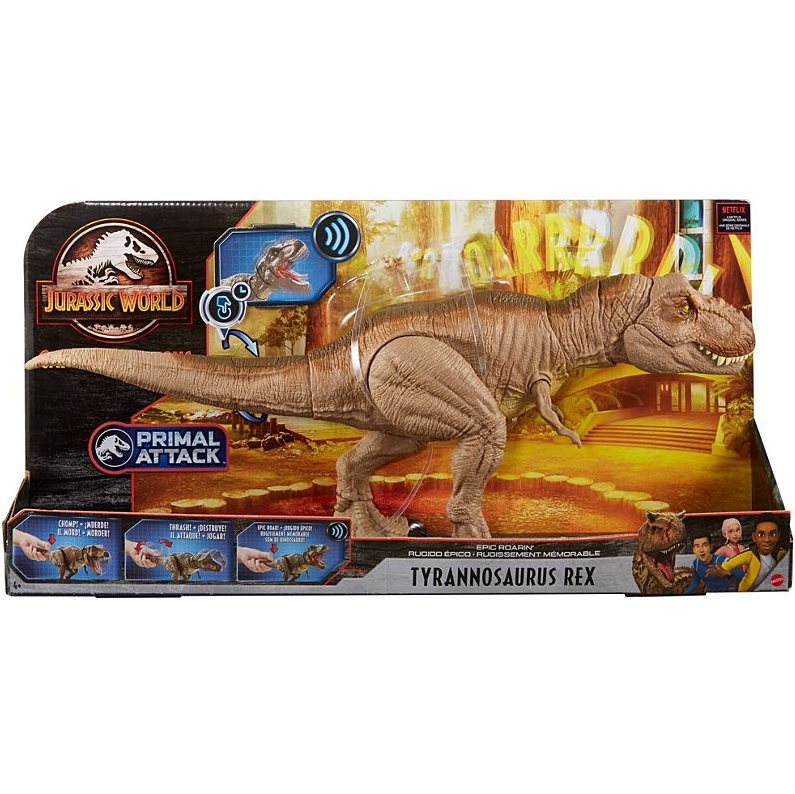 

Игрушка Динозавр Тираннозавр Рекс Jurassic World Tyrannosaurus Rex Mattel GJT60