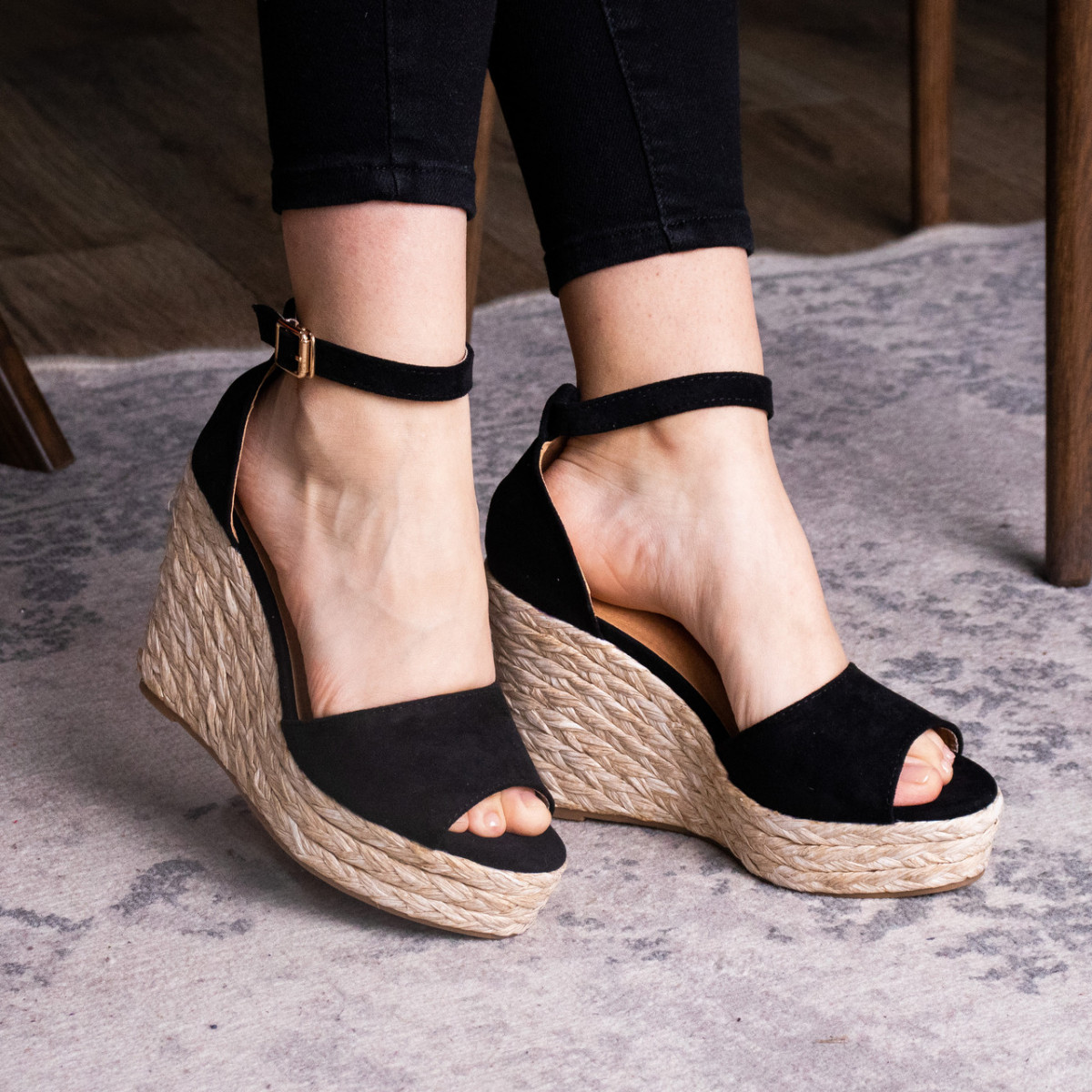 

Женские босоножки Fashion Kelly 2856 40 размер 25,5 см Черный