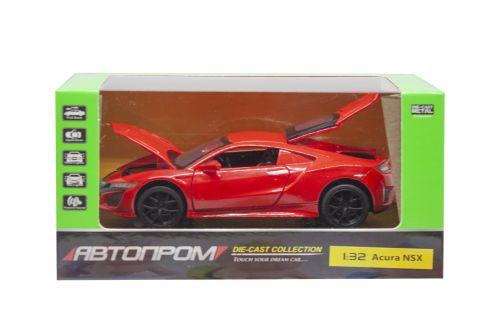 

Машинка Acura NSX из серии Автопром красная 6607 1:32