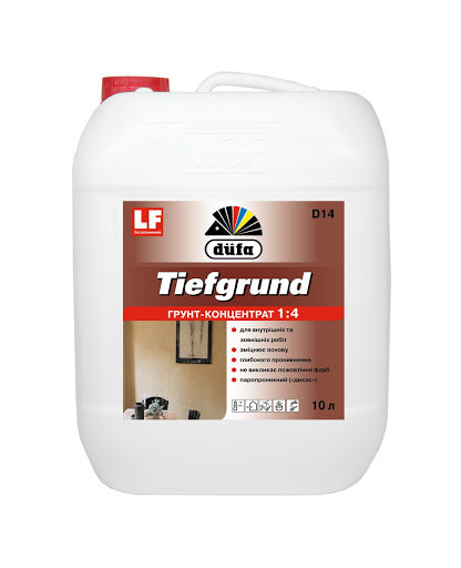 

Грунт-концентрат акриловый Dufa Tiefgrund D14, 10 л