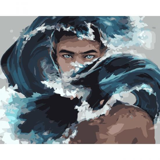 

Картина по номерам"Аквамен" Идейка IDK4585, 40х50 см