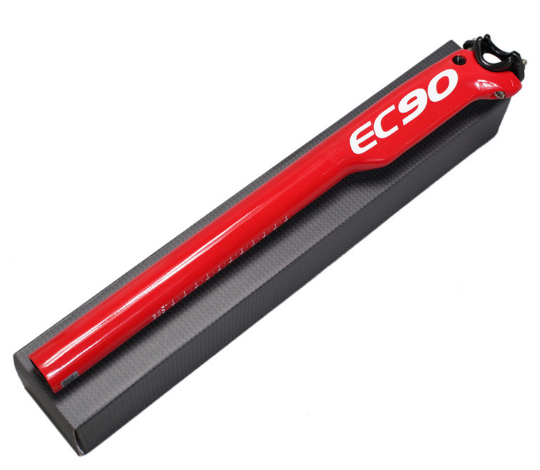 

Подседельный штырь карбоновый EC90 Aero Carbon, 27.2 х 350 мм, красный