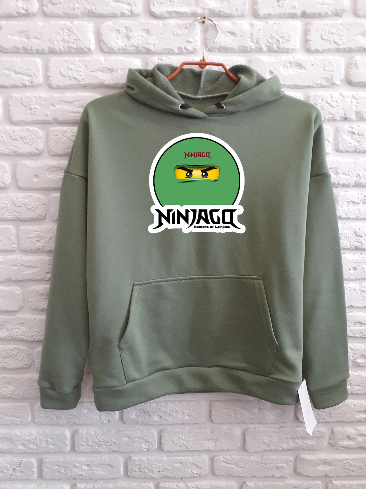 

Худи для мальчиков ArtSvet Лего Ниндзяго (LEGO Ninjago) Зеленый 152 см MNNING1TZ
