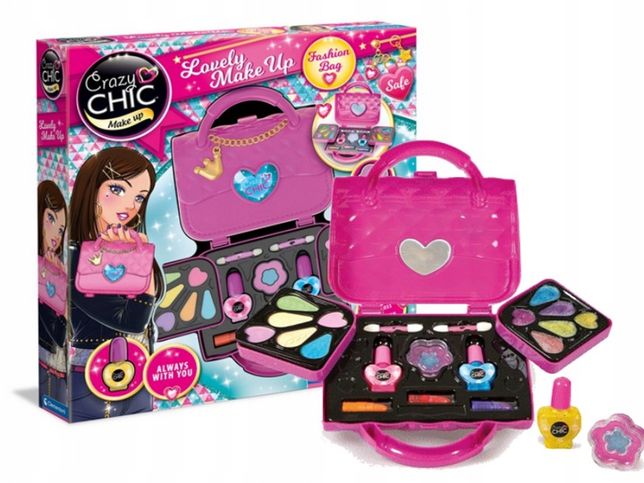 

Набор для макияжа Сумка с косметикой CRAZY CHIC KIT Clementoni (18641)