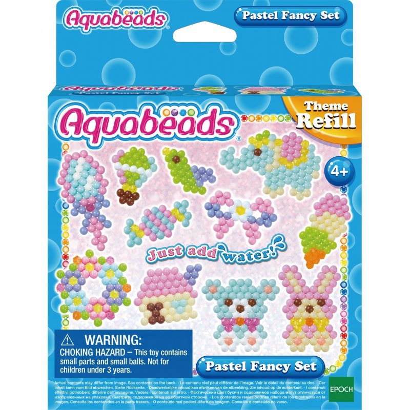 

Набор аквамозаики из бусинок Aquabeads PASTEL FANTASY 600 шт (31361)