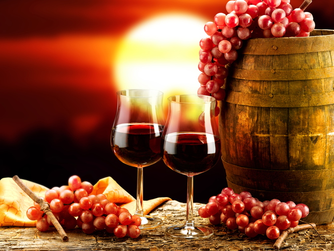 

Фотообои Еда и напитки 'Два бокала красного вина' (1864) , Классик
