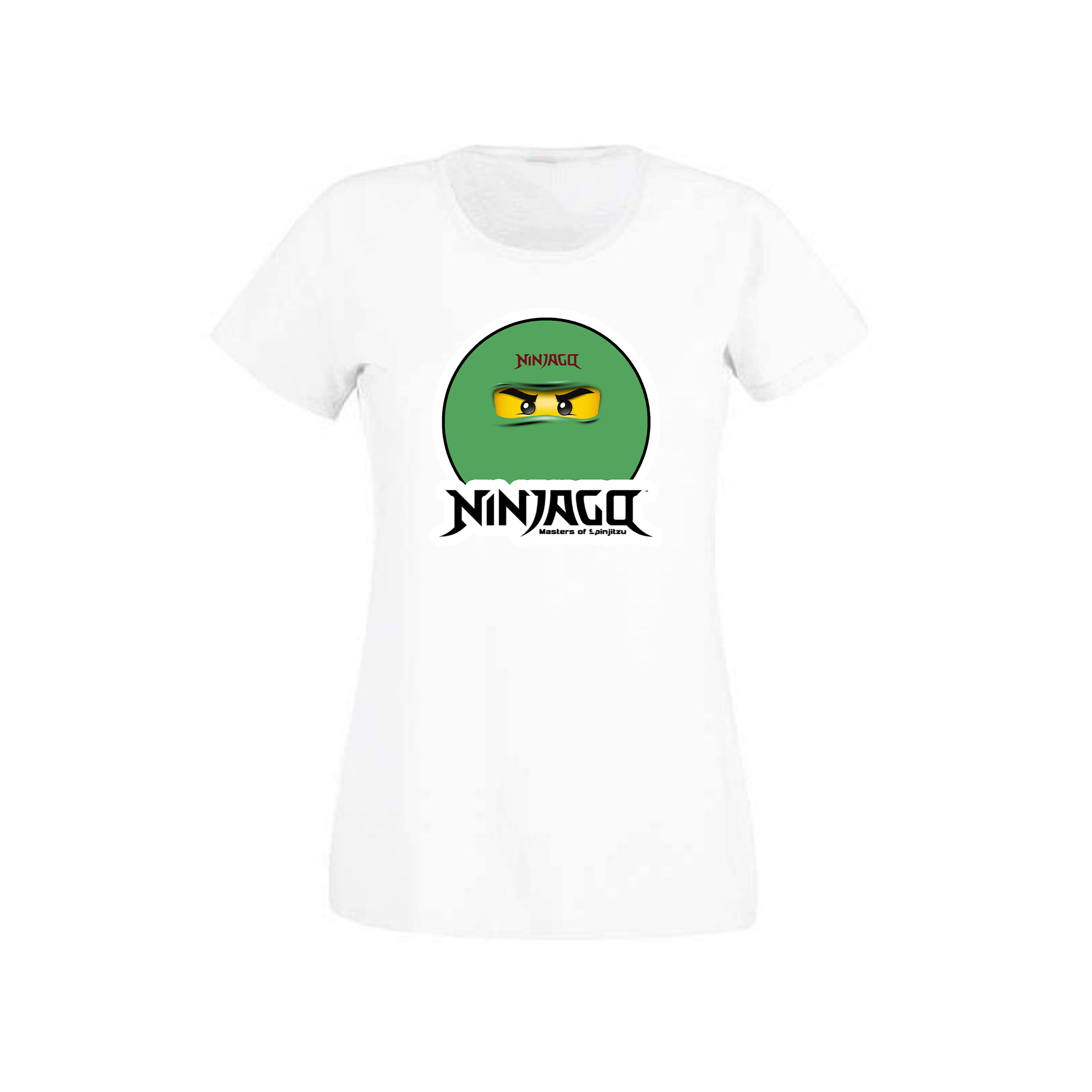 

Футболка женская ArtSvet Лего Ниндзяго (LEGO Ninjago) Белый M ZHFNNING1RT