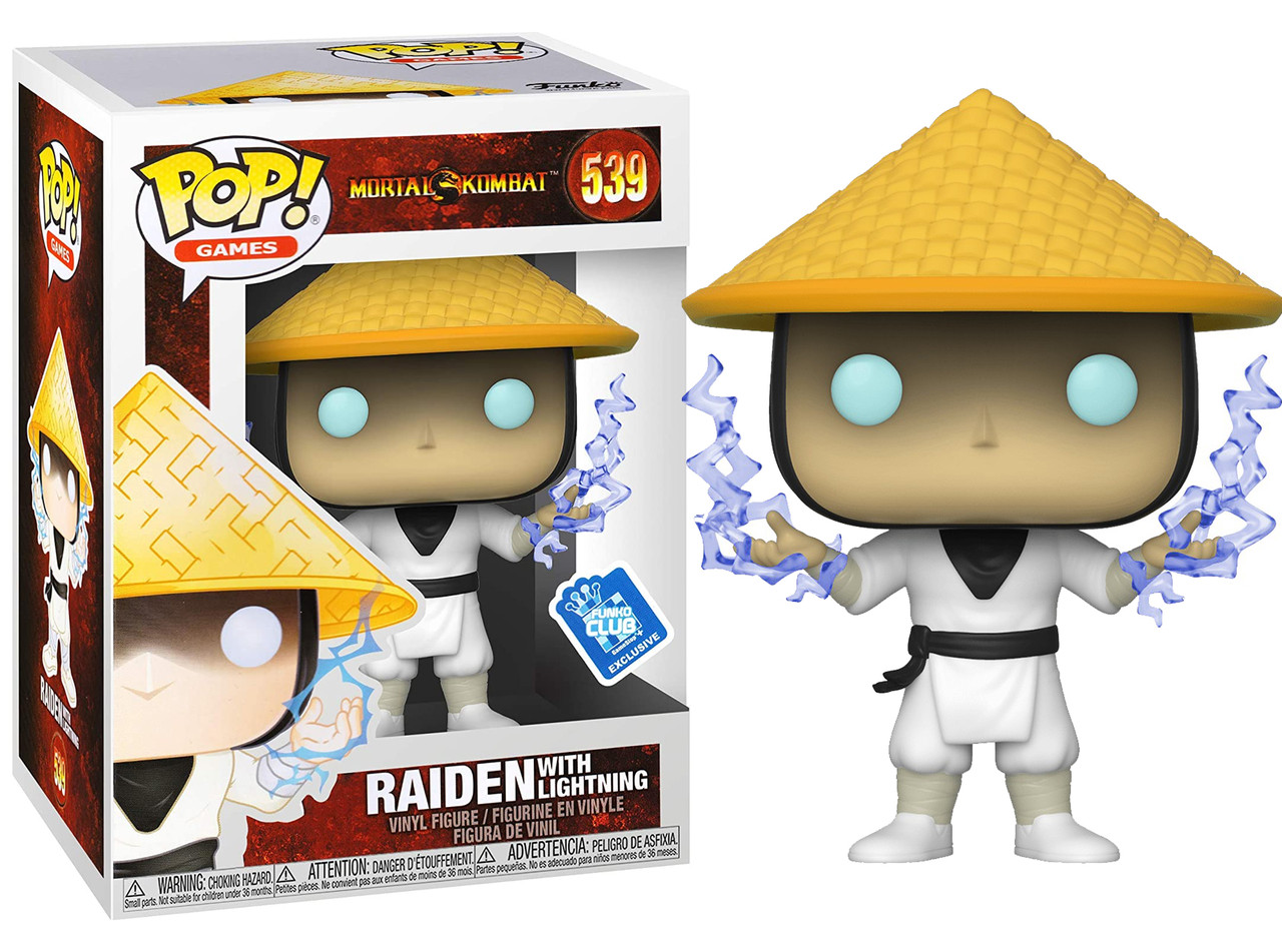 

Фигурка Funko Pop Фанко Поп Мортал Комбат Рейден Mortal Kombat Raiden Exclusive 10 см MK R 539