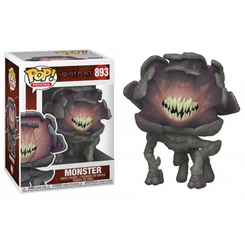 

Фигурка Funko Pop Монстр Тихое Место Quiet Place Monster 10см FP QP M 893