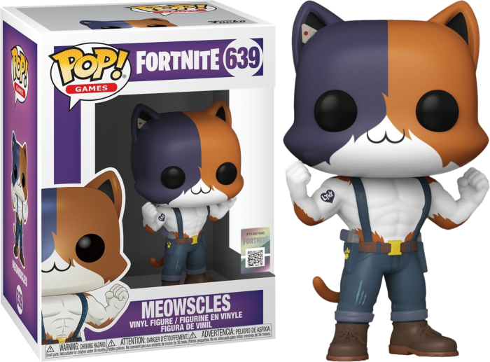 

Фигурка Funko Pop Мяускул Фортнайт Meowscles Fortnite 10см FP F S 639