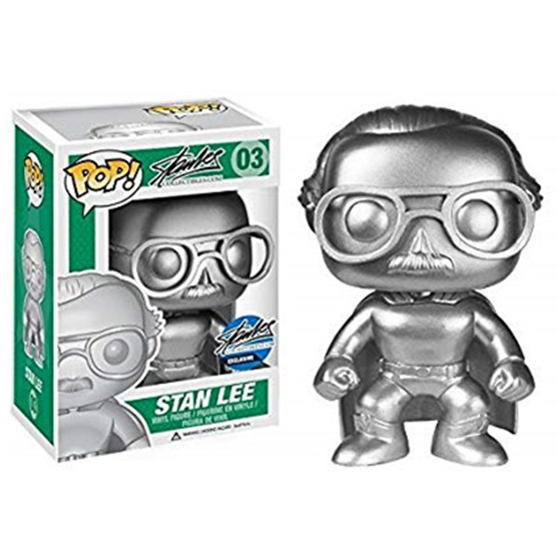 

Фигурка Funko Pop Фанко Поп Stan Lee Стэн Ли platinum 10см М SL03.172