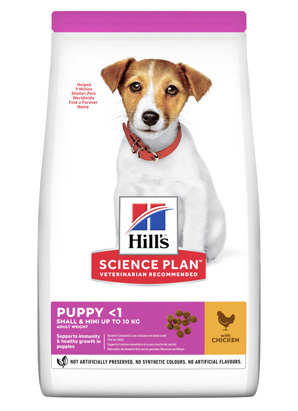 

Сухой корм HILL'S SCIENCE PLAN Puppy Small & Miniature для Щенков с Курицей - 1.5 кг