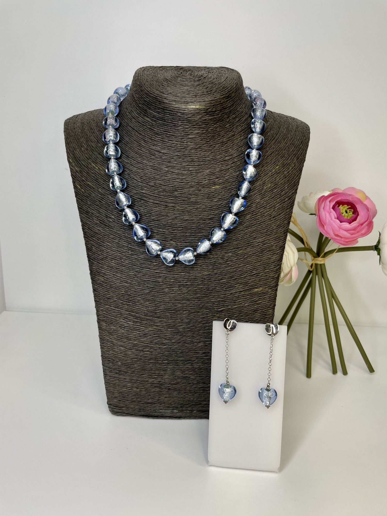 

Набор Antica Murrina из муранского стекла Cuori