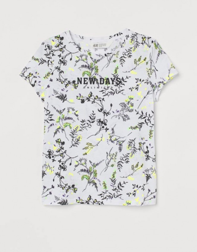 

Футболка H&M Natural 134 - 140 см разноцветная