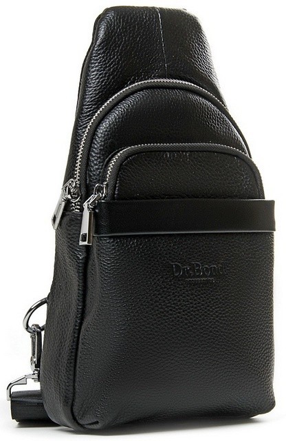 

Мужская сумка рюкзак на плечо DR. BOND 66318 black