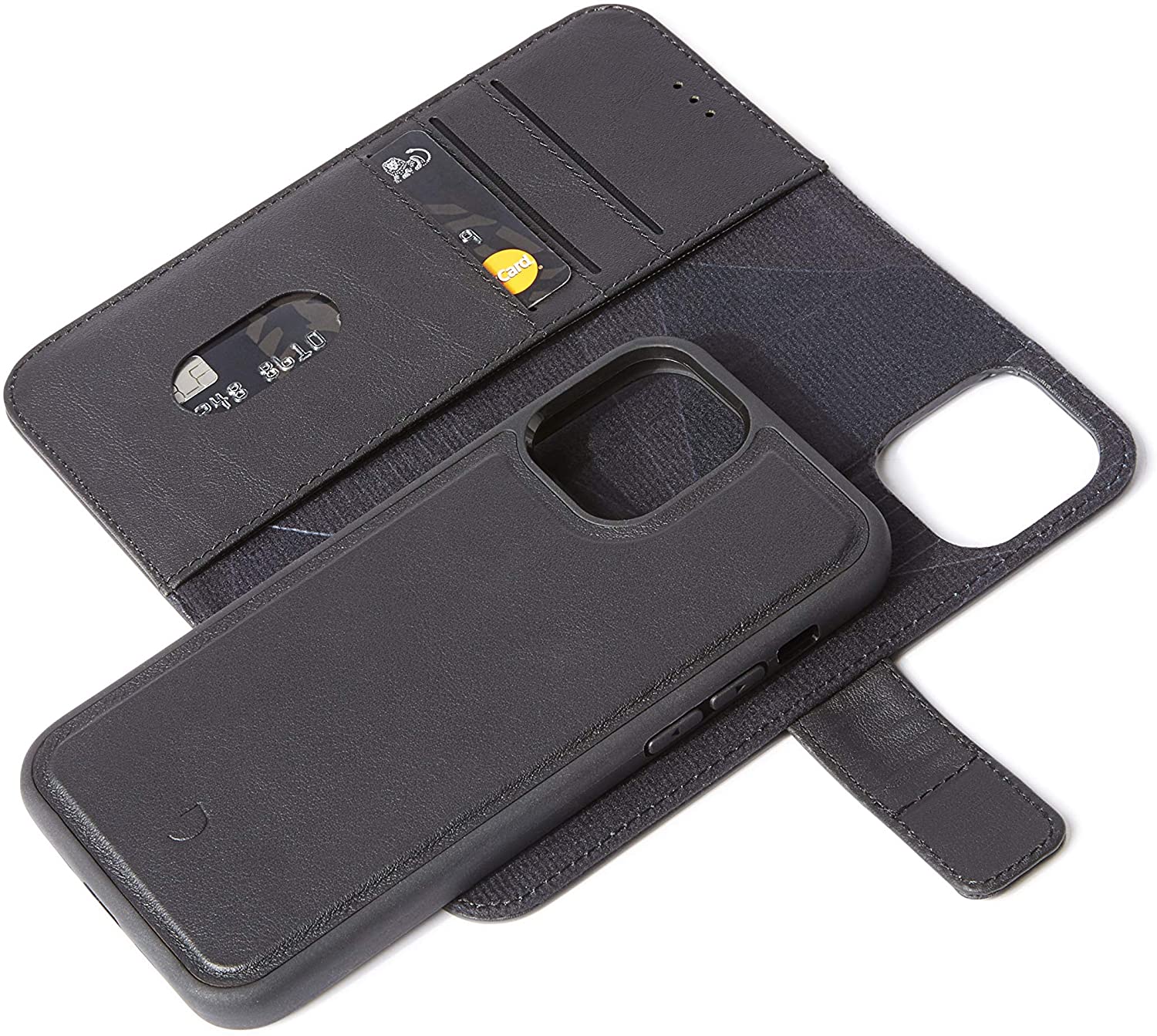 

Кожаный чехол Decoded для iPhone 12 mini Black
