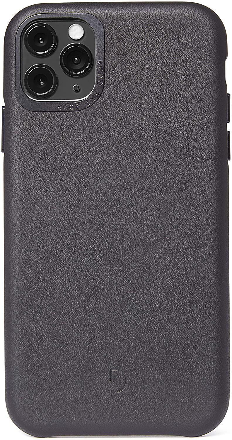 

Кожаный чехол Decoded Back Cover для iPhone 11 Pro Max Black