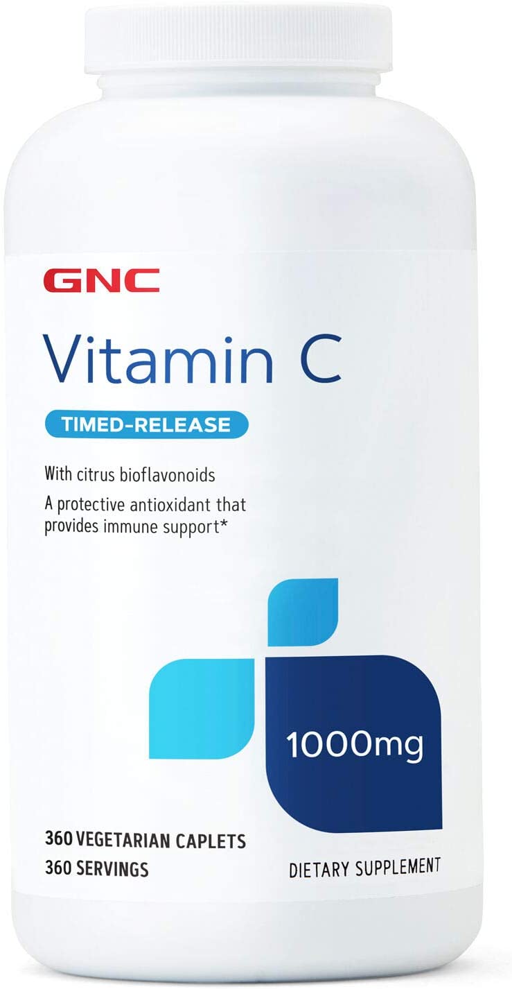 

Витамины GNC Vitamin C 1000 мг 360 таблеток (4384303307)