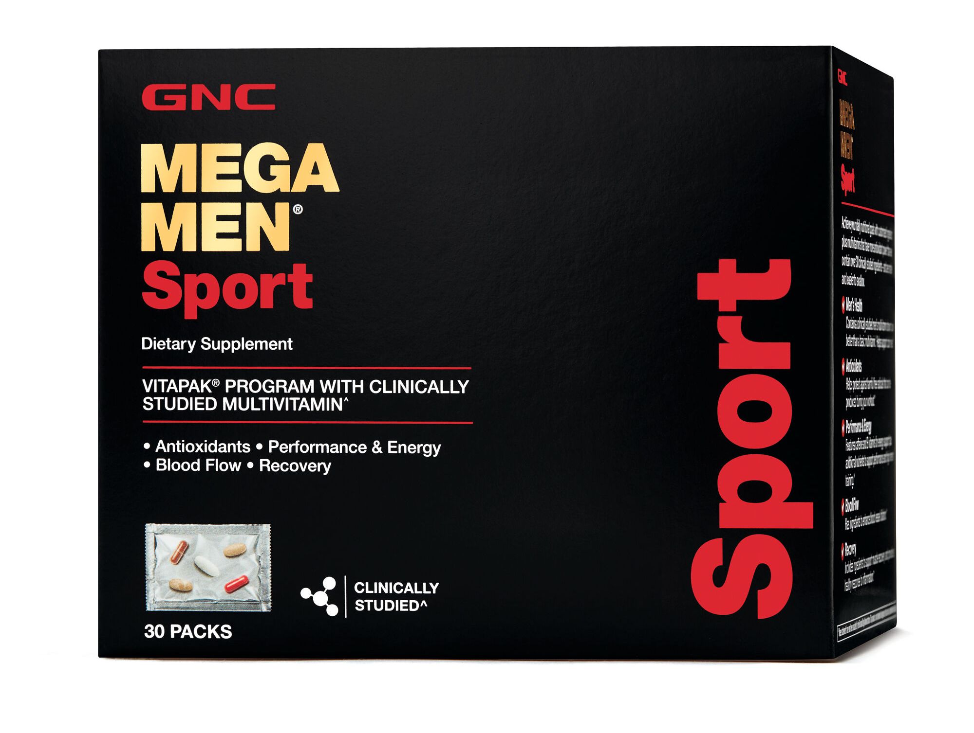 

Витамины GNC Mega Men Sport Vitapak 30 пакетов (4384303296)
