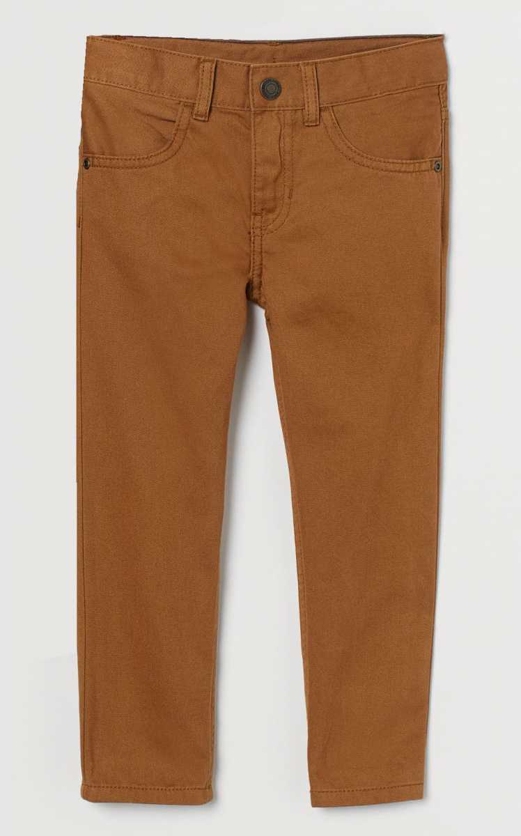 

Брюки для мальчика H&M 871557002 98 СМ Коричневый 64573