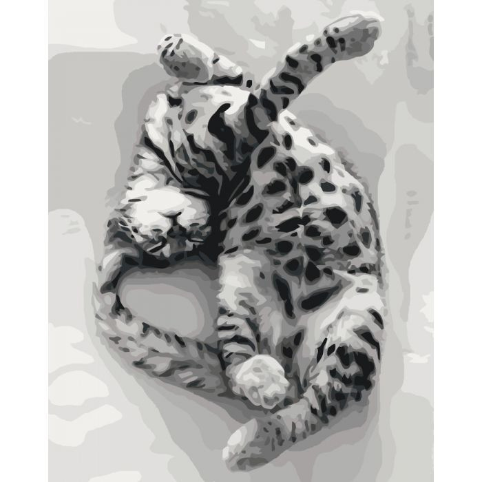 

Картина по номерам Животные, птицы "Сладкий сон" 40*50см * KHO4069