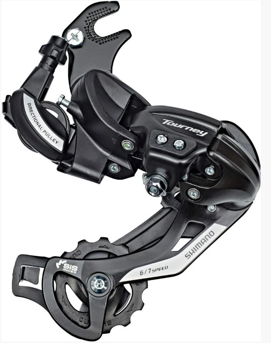 

Переключатель велосипедный задний Shimano RD-TY500 Tourney Крюк