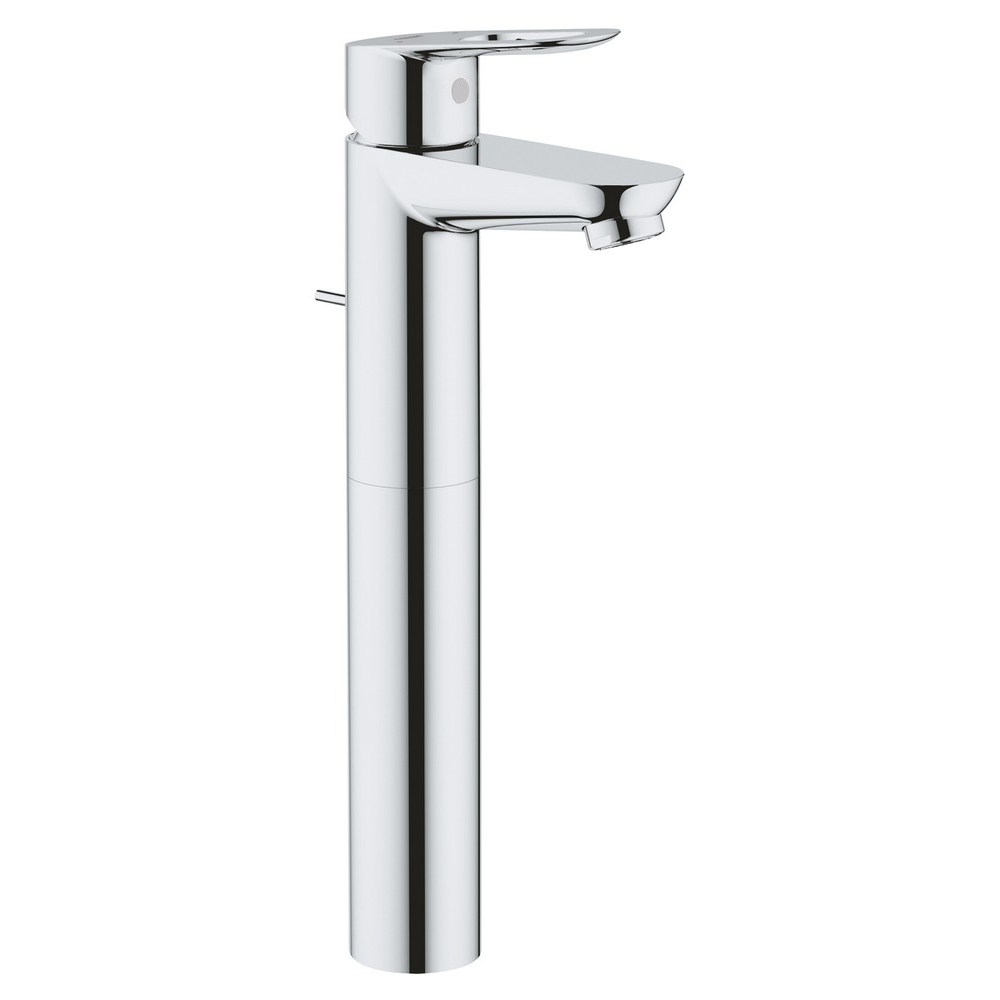 

Змішувач BauLoop 32856000 для умивальника високий з донним клапаном Grohe