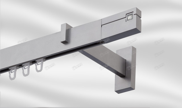 

Карниз одинарный Square Line 350 см. Сатин Финал Квадро с белым камнем