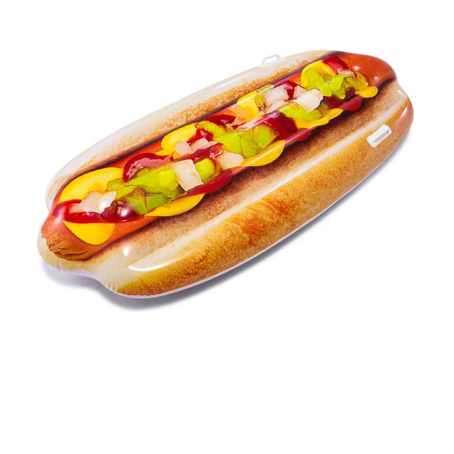 

Пляжный надувной матрас Intex 58771 «Хот - Дог», серия «Фастфуд», 180 х 89 см