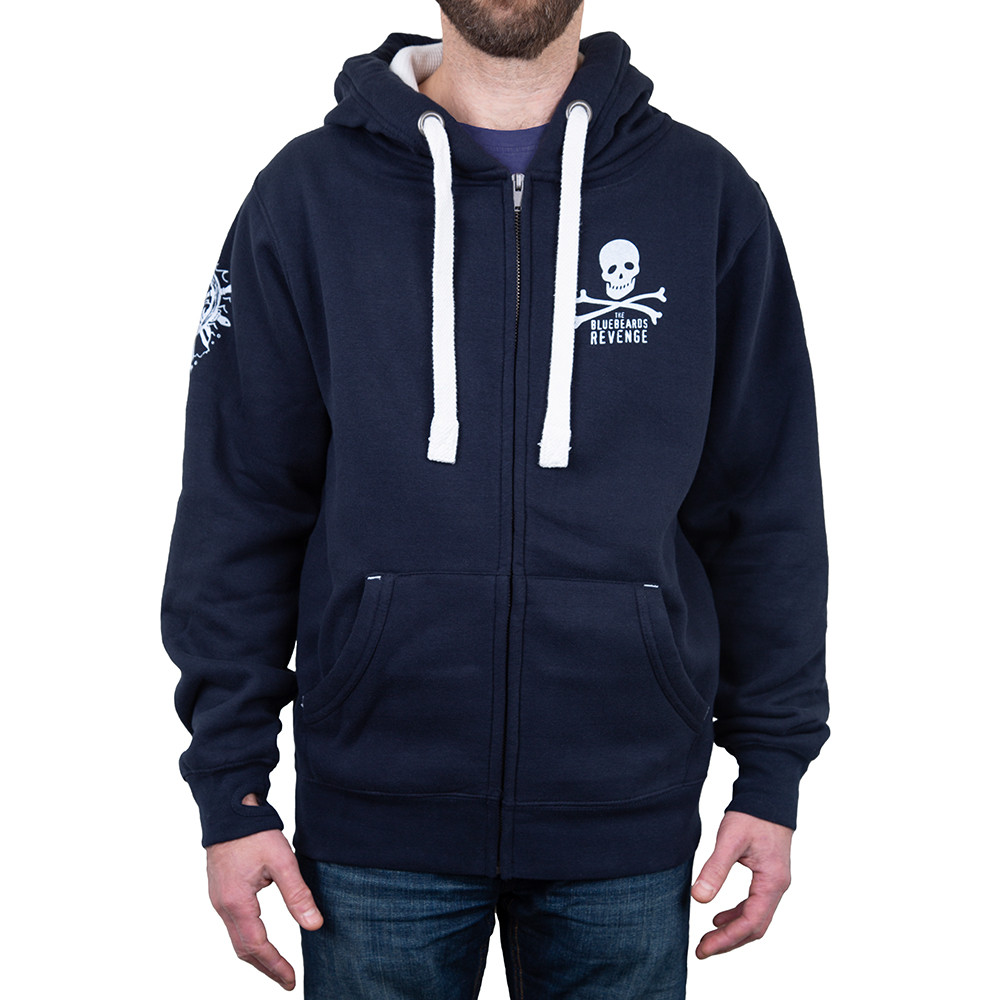 

Толстовка мужская на змейке The Bluebeards Revenge Zipped Hoodie S Синяя