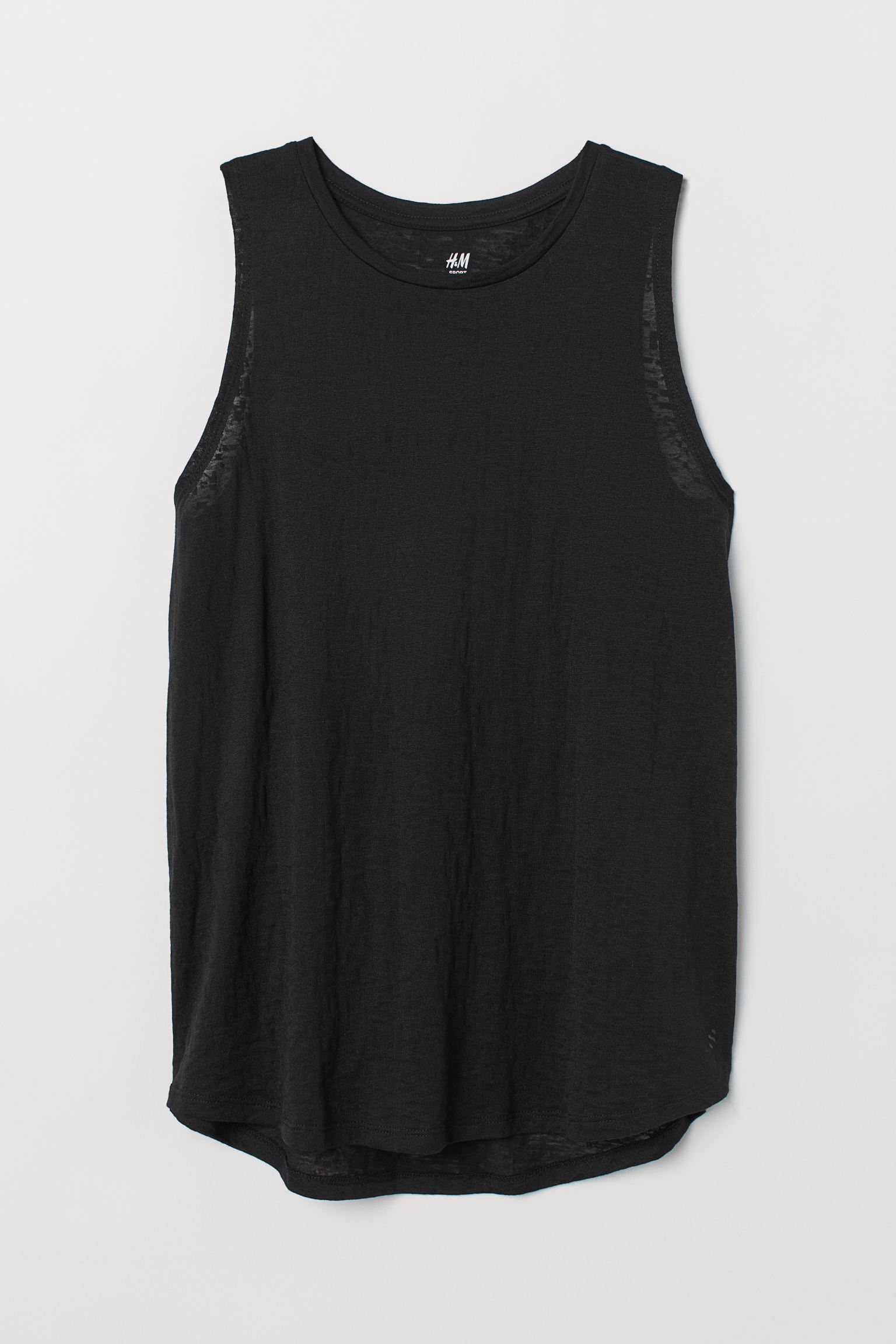 

Спортивная майка H&M L черный 2036939639
