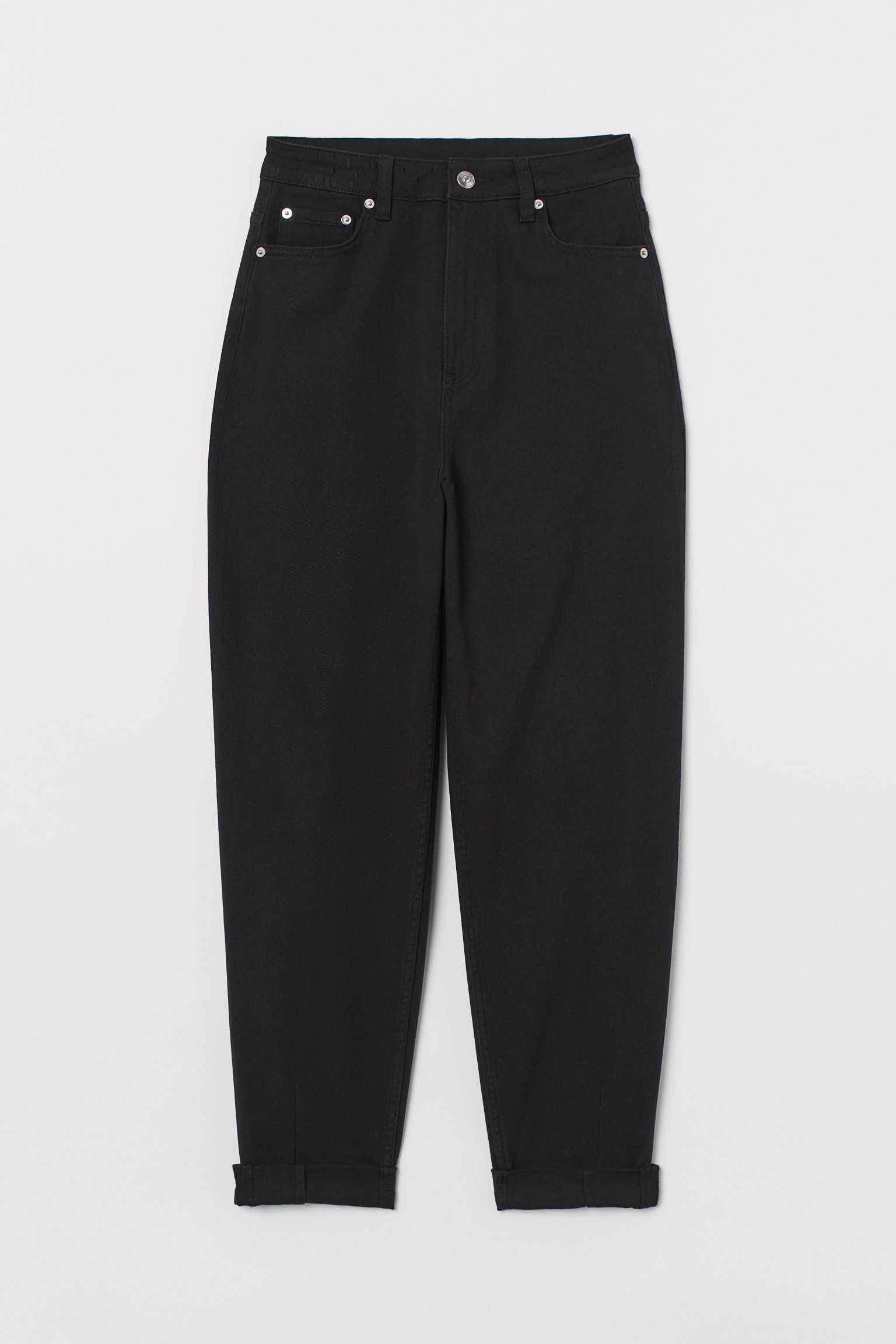 

Джинсы Mom H&M 42 черный 5038946682